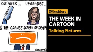 Talking Pictures The week in political cartoons  Insiders  ABC News [upl. by Lemcke]