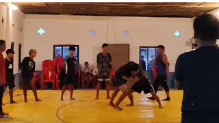 SWA 10 days Intensive Wrestling Training Camp under the aegis of NWA underway at Pughoboto [upl. by Ralip]