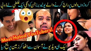 Most Hated YouTubers Of Pakistan amp India 2023 Sistrology Iqra Kanwal Ducky Dhruv Sabih Sumair [upl. by Ehr]