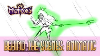 MYSTICONS TRANSFORMATION ANIMATIC  BEHIND THE SCENES [upl. by Ydna]