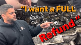 Customer won’t send engine back but wants a FULL Refund [upl. by Nesyaj903]