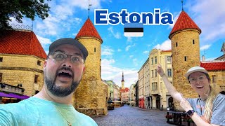 Exploring Old Town Tallinn in 1 Day Walking Tour amp Hidden Gems [upl. by Kerred]