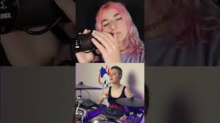 Pisces  Jinjer Drum amp Vocal Cover  Eresseie feat AdrianaCappucci [upl. by Medeah974]