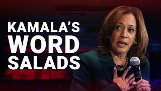 Kamala Harris dishes up more unhinged word salads as campaign crumbles [upl. by Otis]