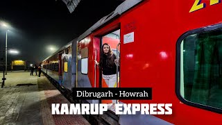 Dibrugarh  Howrah Kamrup Express  Train Journey  All details  IRCTC [upl. by Rehm]