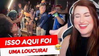 Que isso REACT THIAGO SEM T  FESTA DE NERD ESTÁ DIFERENTE [upl. by Adrial462]