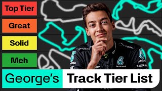 George Ranks the 2023 F1 Tracks [upl. by Salchunas912]