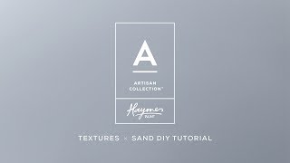 How to Apply Fine Textured Sand Paint [upl. by Adlesirc]