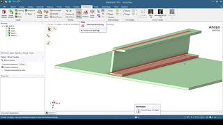 Ansys 2021 R2 Structures Update  Meshing Automatic Thin Sweep Part 2 of 4 [upl. by Robert]