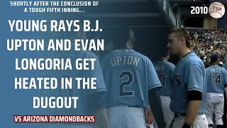 BJ Upton Evan Longoria Spat In The Rays Dugout [upl. by Ettenyar]