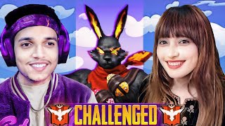 PN HARSH amp PN ROSE 😍❤️ Highest Kill Challenge 🔥 With Red Bunny 🥵🐰  Free Fire Max [upl. by Hamner]