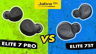 Jabra Elite 7 Pro Vs Elite 75t Earbuds 5 Differences Explained [upl. by Joo105]