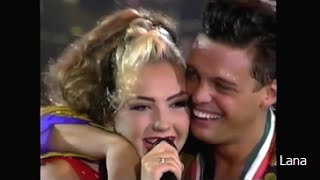 Luis Miguel y Thalia  quotNo ensayamosquot [upl. by Ferrand]