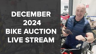 December 2024 Bike Auction [upl. by Suolhcin953]