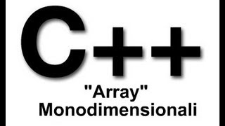 TUTORIAL C ITA 8  Array Monodimensionali [upl. by Milburt983]