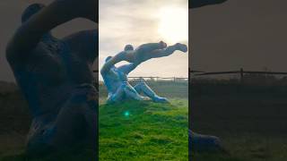 VENUS AND CUPID run running morecambe jogging shorts reels statue [upl. by Airel]