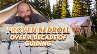 Bedroll Setup Perfected Over a Decade of Guiding [upl. by Ehtiaf]