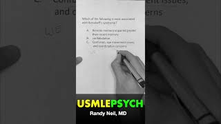 USMLE PSYCH ADDICTION Less than 1 minute usmlestep usmle medicalschooljourney usmlejourney [upl. by Sokcin]