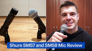 Shure SM57 and SM58 Microphones Review [upl. by Lehcar491]