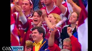 PADRAIC JOYCE GOAL BRINGS THE HOUSE DOWN  GALWAY V KILDARE  1998 ALL IRELAND FOOTBALL FINAL [upl. by Ecidnak]