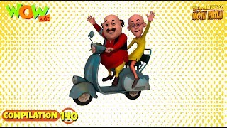 Motu Patlu  Non stop 3 episodes  3D Animation for kids  140 [upl. by Wendalyn298]