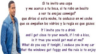 Romeo Santos  Propuesta Indecente  Lyrics English and Spanish  Indecent Proposal  Translation [upl. by Enirahtac]