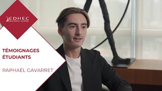 Interviews Etudiants  Raphaël Gavarret l EDHEC Business School [upl. by Rue]