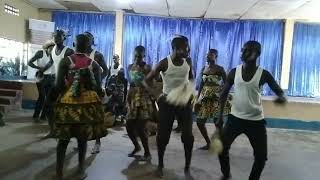 LUGBARA NYAMBII TRADITIONAL DANCE BY MANIBE PUBLIC SS HERITAGE CLUB [upl. by Maudie]