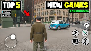 Top 5 New Games For Android 2024  New Best Games For Android 2024 [upl. by Ecyoj862]