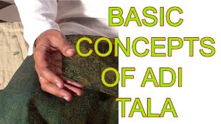 Adi Tala and Speeds  Carnatic Music Lessons [upl. by Ayadahs]