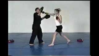 KRISTY LEE COOK MMA striking for fitness selfdefense fun [upl. by Allyn]