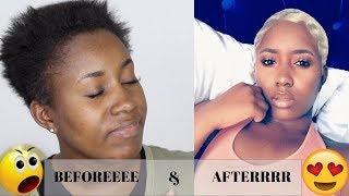 HOW TO BLEACH YOUR HAIR FROM BLACK TO PLATINUM BLONDE [upl. by Dallis366]