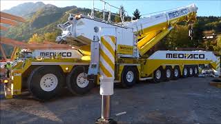 Liebherr LTM175091 MEDIACO en Haute Savoie  FRANCE [upl. by Gregoire602]