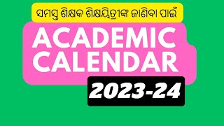 Academic Calendar 202324 [upl. by Christos]