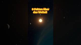 “8 Erstaunliche Fakten über das Weltall 🌌  Universum Sterne amp Planeten astronomie galaxien [upl. by Dielle]