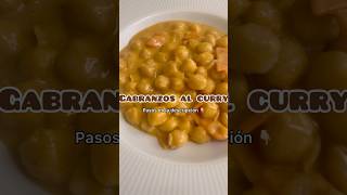 Curry de garbanzos 🍛recipe cooking viralvideo food curry [upl. by Barfuss]