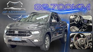 Fiat Toro Freedom 13 AUT 2022 4fmotors BAIXO KM [upl. by Weinert]