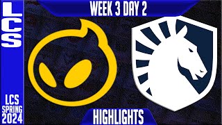 DIG vs TL Highlights  LCS Spring 2024 Week 3 Day 2  Dignitas vs Team Liquid [upl. by Bois505]