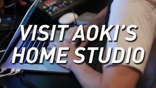 Steve Aoki gives a tour of his home studio Scion x Aoki Driven  Scion [upl. by Berkie254]