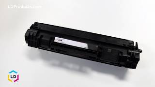 How to Install an LD Brand Compatible HP 48A Toner Cartridge [upl. by Marra]