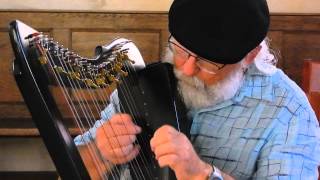 Harp in Christ Church Jerusalem Israel [upl. by Zigmund]