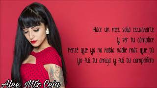 Mon Laferte  Tu Falta De Querer Letra Lyrics [upl. by Eelrehpotsirhc]