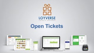 How to work with Open Tickets in Loyverse POS [upl. by Ecidnacal516]