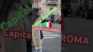 Capital Italy ROMA ROMA foryou love edit italiancity explore politics viralvideo video [upl. by Iharas]