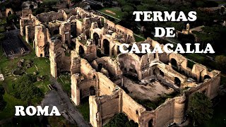 TERMAS DE CARACALLA – Vídeo 25  Neste vídeo uma visita às Termas de Caracalla em Roma [upl. by Sakul]