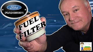 Ford Ranger Fuel Filter Replacement [upl. by Nomannic624]