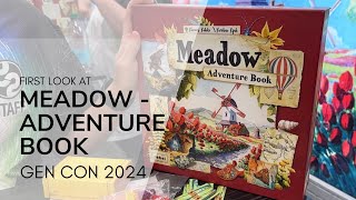 First Look at the Meadow Adventure Book  GenCon 2024 [upl. by Yarw335]