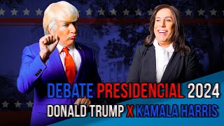 Debate Presidencial 2024 I Donald Trump x Kamala Harris [upl. by Tarryn670]