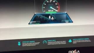 singtel 1gbps fibre broadband speed test [upl. by Adaner]