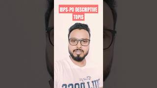 Most Important DESCRIPTIVE TOPICS IBPS PO english bankexam bankexamspreparation iphone [upl. by Hinman]